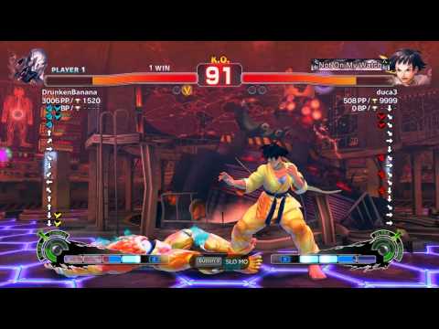 SSF4AE - DrunkenBanana (Seth) vs duca3 (Makoto)