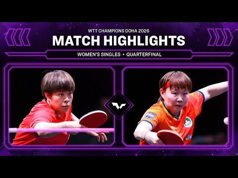 Wang Yidi vs Zhu Yuling | WS QF | WTT Champions Doha 2026