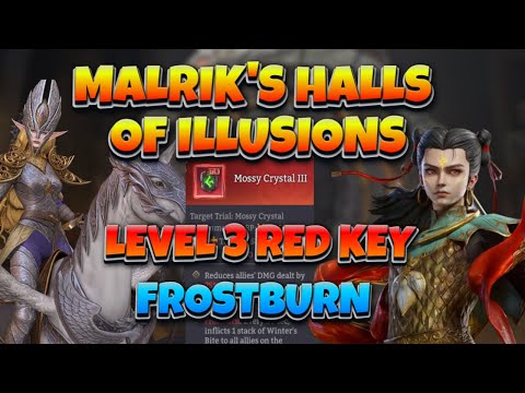 Malrik Halls Of Illusion - Level 3 Red | Frostburn Stage Tag | Watcher Of Realms