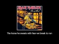 Iron Maiden - The Trooper (Lyrics)