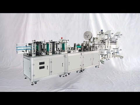 , title : 'KN95 face masks making machine folding respirator manufacturing line mascaras haciendo linea'