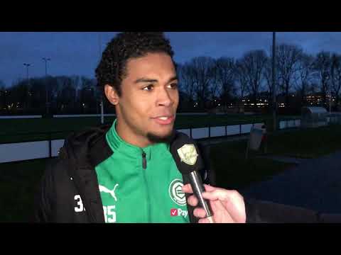 FC Groningen O23 aanvoerder Kellian v/d Kaap: we waren vanaf minuut 1 dominant tegen DVS33 vandaag.