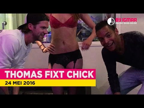Thomas van StukTV fixt een chick in lingerie! | Bij Igmar