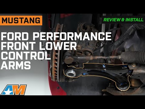 2005-2010 Mustang Ford Performance Front Lower Control Arms Review & Install