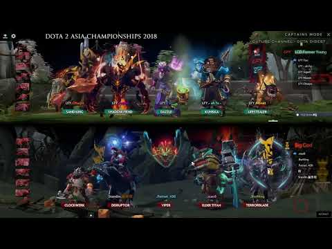 12 Big God vs LFY Ohaiyo DAC 2018 Major CN Highlights Dota 2
