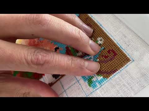 Flosstube 00J - ディズニーのわんわん物語を刺しながらの自己紹介