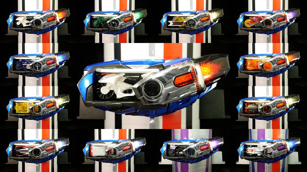 「台座テープワーク！」仮面ライダーマッハ【変身集】仮面ライダードライブ "Base Tape Work!" Kamen Rider Mach