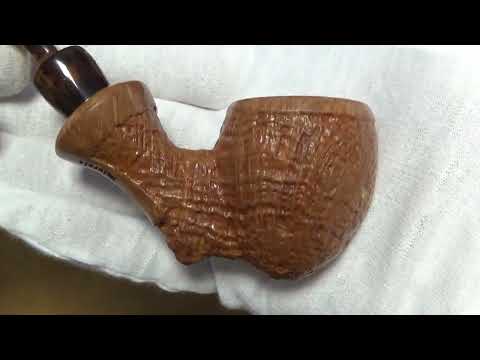 Pipa Viprati rusticata Naturale - Freeform - filtro 9mm (VI150)