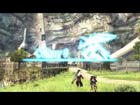 (Wii) Xenoblade Chronicles HD Cutscene 004 - Enter Colony 9