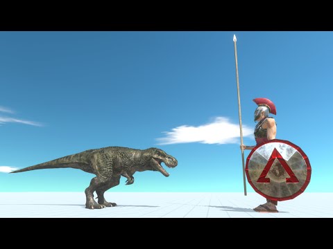 TREX vs GIGANTIC UNITS - Animal Revolt Battle Simulator