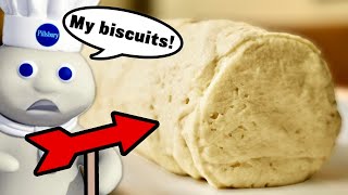 What if.. You bake Pillsbury Biscuits WITHOUT unrolling?