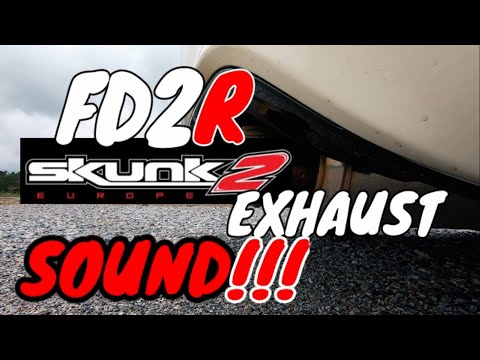 FD2R Skunk2 Exhaust Sound : Pure Sound