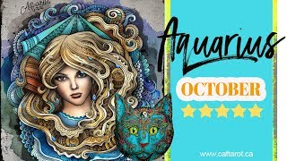 💞 AQUARIUS OCTOBER 2018 TAROT ***I came, I saw, I conquered!**