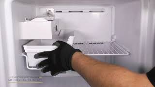Ice Maker Installation (12 cubic foot top mount)