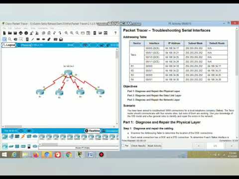 2.1.2.5 Packet Tracer - Troubleshooting Serial Interface