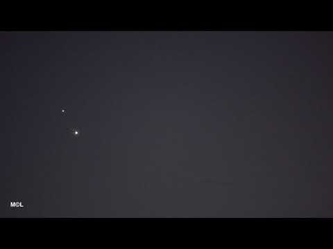 Jupiter Saturn "Große Konjunktion" / Hamburg 2020