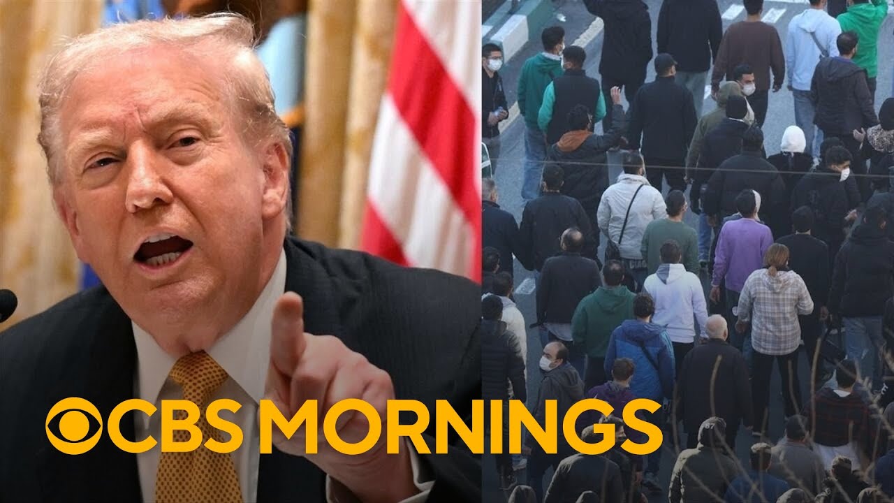 Trump issues warning to Iran as activists report dozens killed in anti-government protests