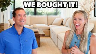 🥳 WE FINALLY BOUGHT A COUCH!! 🛋️ SHOPPING FOR A NEW FAMILY COUCH FOR OUR HOME APARTMENT 🏠