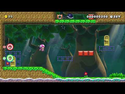 Online Versus ~ On/Off Switch Challenge by Element - Super Mario Maker 2 - No Commentary 1bu