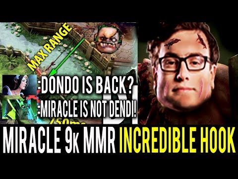 Miracle- Pudge is Back - Too Ez 9k MMR Incredible Hook