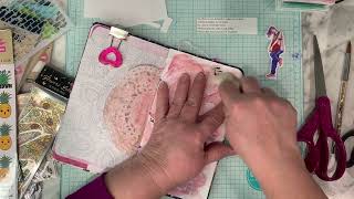 Create a Page in my Traveler's Notebook with me - Craft-along