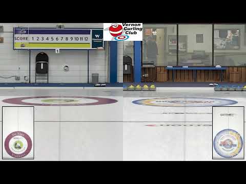 Wark/Nerpin vs. Cotter/Cotter - Draw 3 - Nufloors Vernon Mixed Doubles Curling Classic