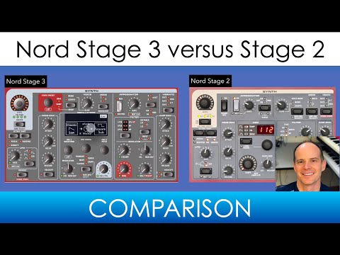 Nord Stage 3 versus Nord Stage 2 Comparison and Feature Details