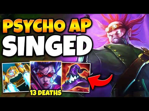 HOW TO MAKE VAYNE TOP PLAYERS HATE THEIR LIFE! GO FULL AP ASSASSIN SINGED!