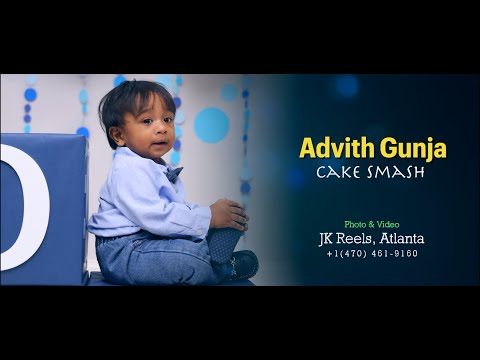Advith Gunja Cake Smash Ceremony | 4K Cinematic | Shoot | USA, Atlanta | JK Reels, Atlanta