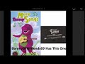 All BarneyBYGFriends More Barney Songs Screener All That Version