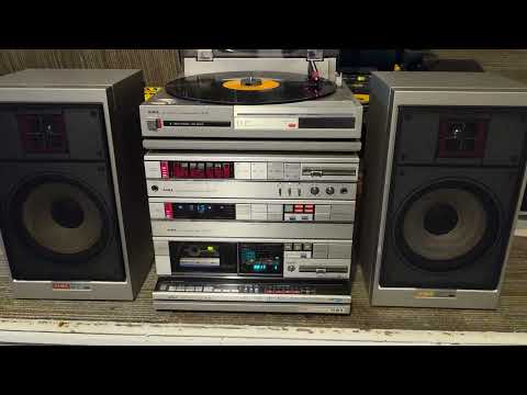 VINTAGE AIWA COMPONENT STEREO SYSTEM/TURNTABLE/TAPE/AMPLIFIER/VERY RARE RESTORED image 12
