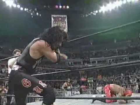 (6.16.1997) Road to BATB '97 Part 8 - Rey Mysterio Jr. vs. Syxx with The Wolfpac