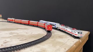 Indian Railways Train Ho Scale Model High Speed New Largest Passenger Train