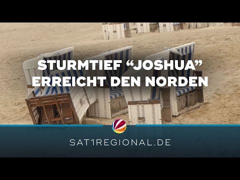 Sturmtief "Joshua" erreicht den Norden