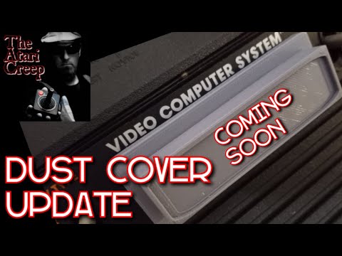 Atari VCS, 2600/7800 cart slot dust cover UPDATE! Final prototype | The Atari Creep