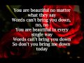 Christina Aguilera Beautiful Lyrics