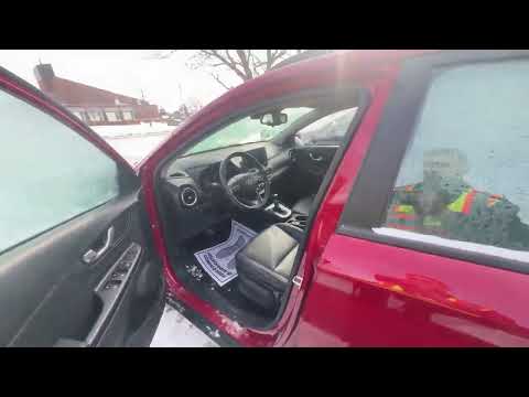 2022 Hyundai Kona 2.0L Preferred AWD w/Sun & Leather Package in Red for sale at Finch Hyundai in London, ON