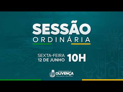09ª Sessão Ordinária da Câmara Municipal de Olivença - AL 12/06/2026