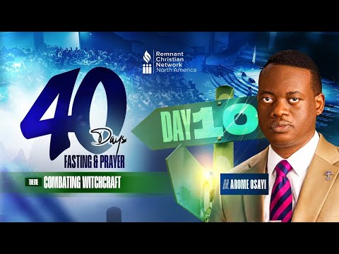 40 DAYS FASTING & PRAYER 2026 || DAY 10 || DR. AROME OSAYI || RCN MINNESOTA || 21ST JANUARY 2026