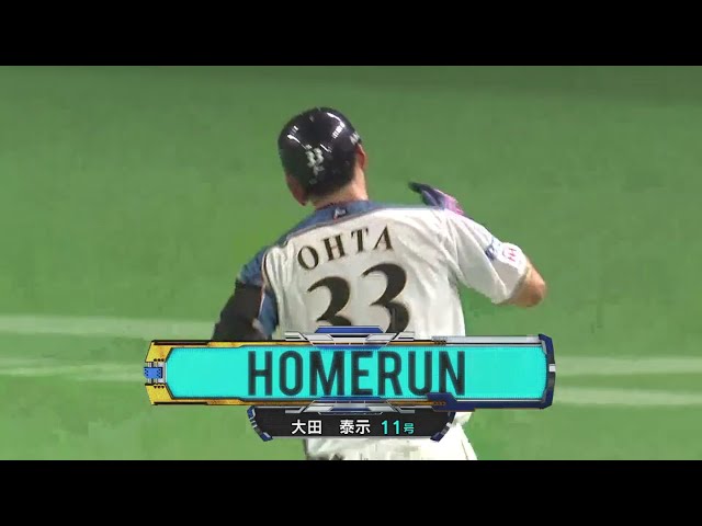 【5回裏】ファイターズ・大田の第11号ソロアーチで勝ち越し!! 2018/6/2 F-D