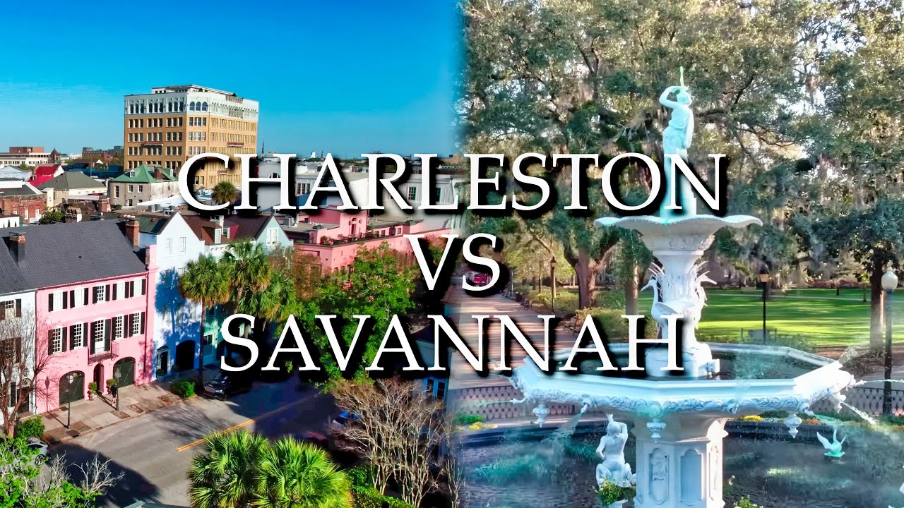Charleston VS Savannah! Which City to Visit?