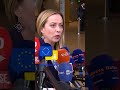 Giorgia Meloni EU Debates In Brussels Italy Migration Migrants Shorts Shortsvideo War Hamas