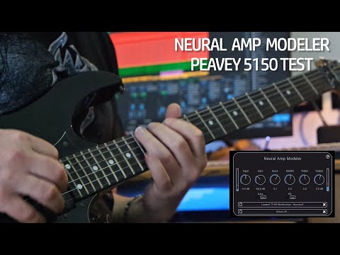 Neural Amp Modeler - test Peavey 5150 Block Letter