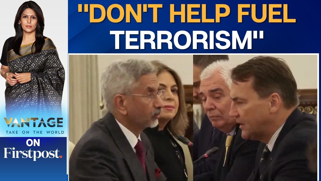 EAM Jaishankar Asks Poland Not To Fuel Terror In India's Neighbourhood | Vantage With Palki Sharma