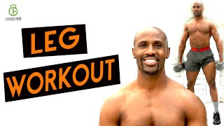 THE BEST 5 MINUTES LEG WORKOUT AT HOME WITH DUMBBELL