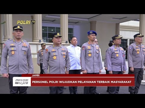PRESISI UPDATE : POLDA JAMBI BERIKAN PIN EMAS KEPADA ANGGOTA 08/01/2025 20.00