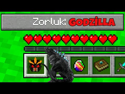 GODZİLLA ZORLUK SEVİYESİ - Minecraft