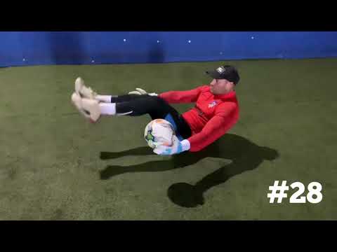 100 + Goalkeeping solo drills and home workouts ..Part 1