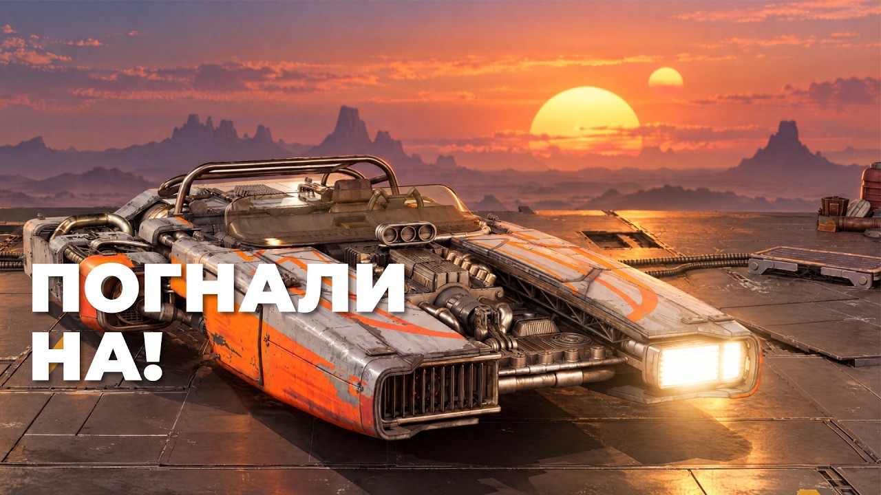 [СТРИМ] На Татуин! Star Wars: Galactic Racer