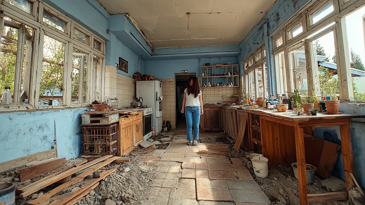 Young Mum and Son Turn Old House into Cozy Home | Full Renovation